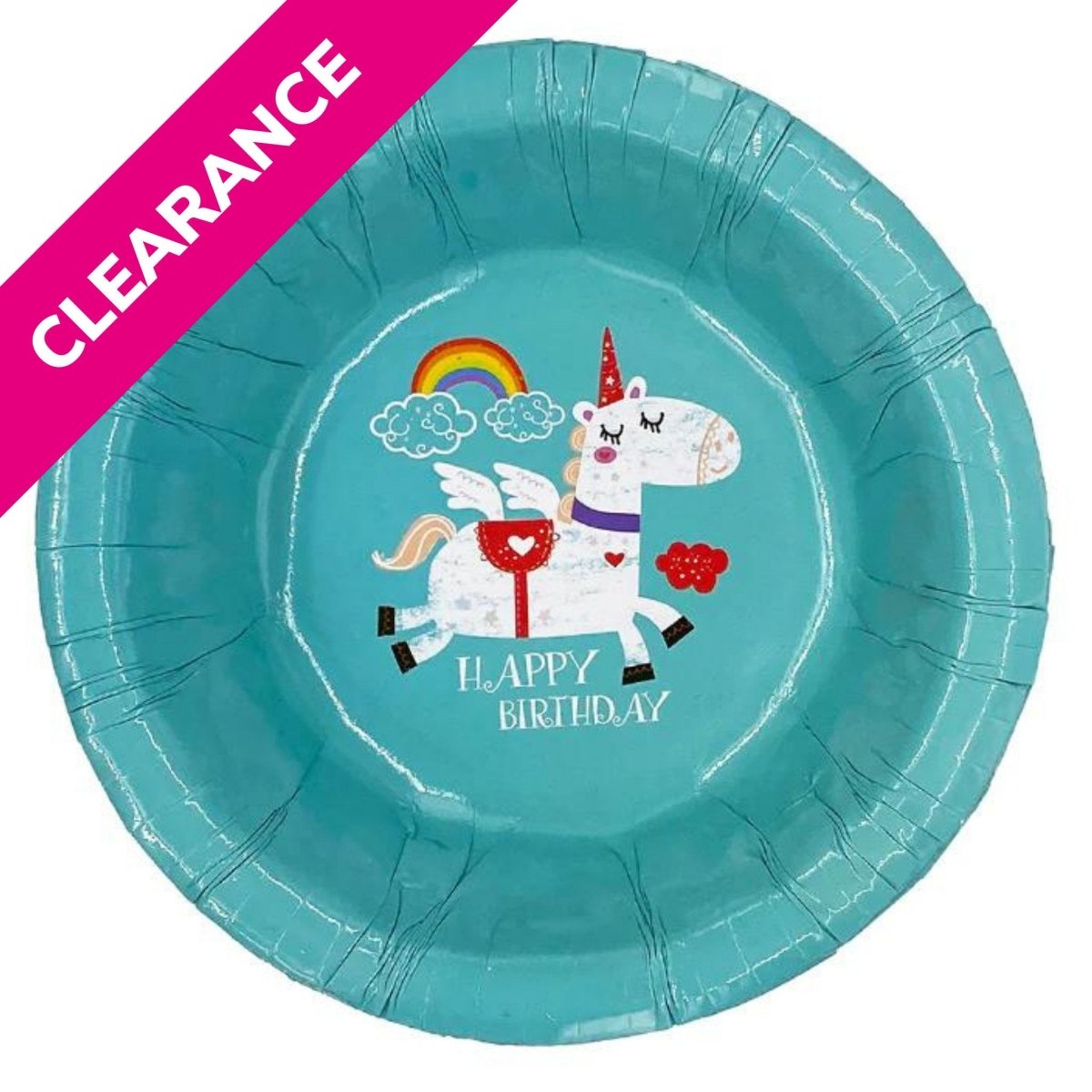 Unicorn 7" Party Paper Bowls 16 Pack - PoundToys